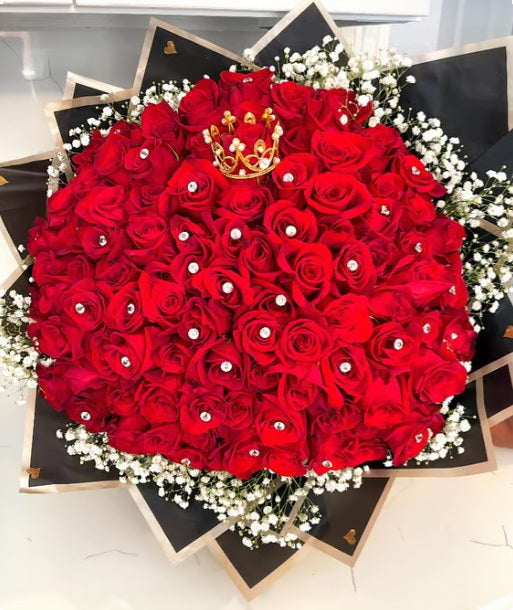 Buchón de Rosas rojas